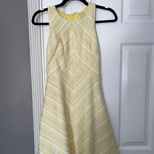 Yellow striped Francescas dress